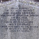 Lockhart headstone