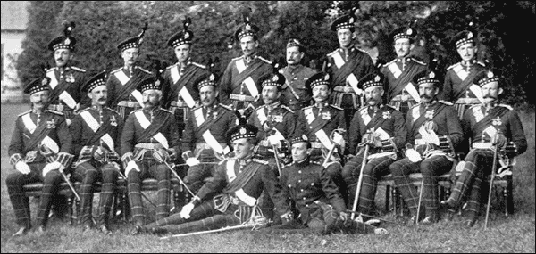 Officers in 1906