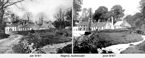 Brigend, Auchencairn pre- and post-WW1