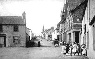 Main Street, Auchencairn, from The Square